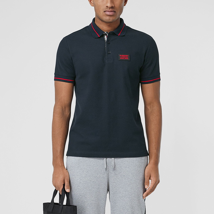 Поло Grenford Burberry, синий