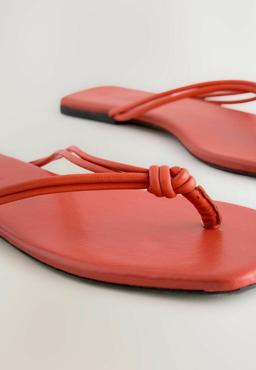 Сандалии с Т-образной застежкой STANDARD WIDE FIT-FOREVER COMFORT KNOTTED TOE Next, оранжевый — фото 4