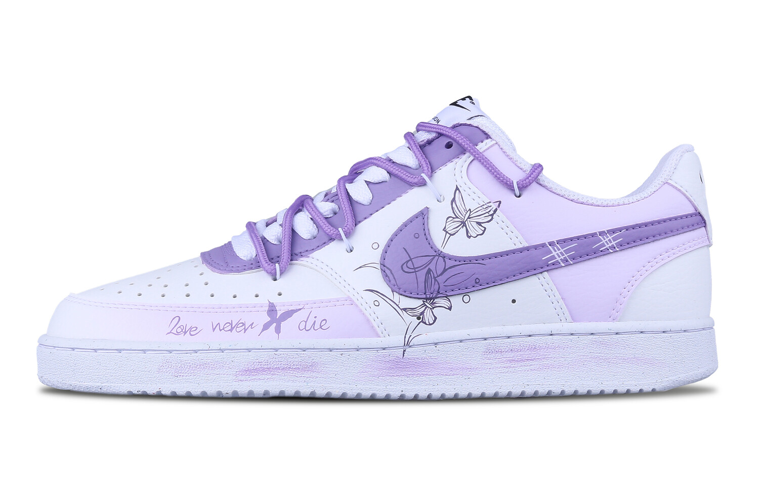 

Женские кроссовки для скейтбординга Nike Court Vision 1, Violet