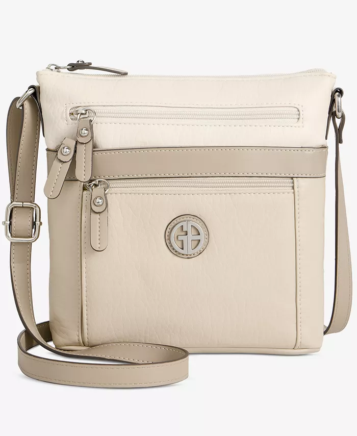 

Цветной клатч Pebble Crossbody Giani Bernini, коричневый/бежевый