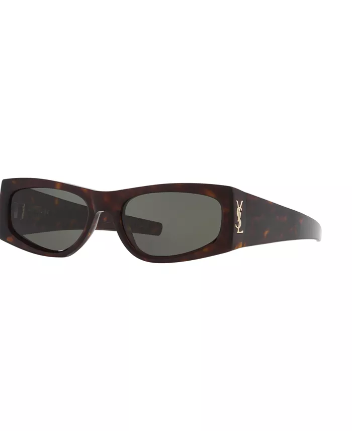 

Женские солнцезащитные очки малого размера, SL M140 YS000621 Saint Laurent, коричневый