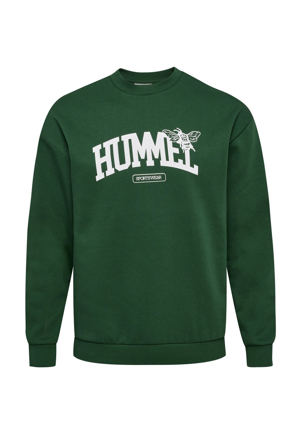 

Толстовка LOOSE CREWNECK UNIVERSITY BEE Hummel, темно-зеленый