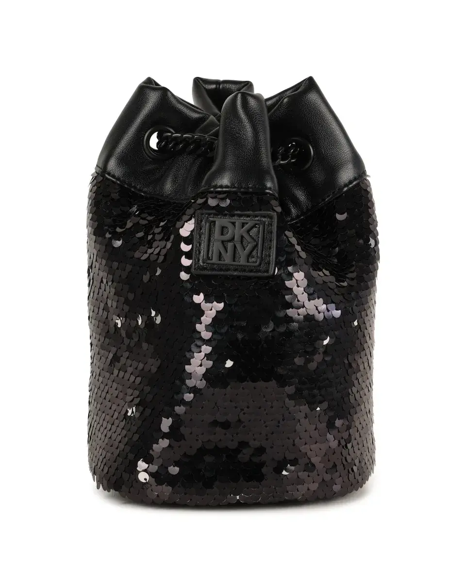 

Черная детская сумочка из полиэстера DKNY