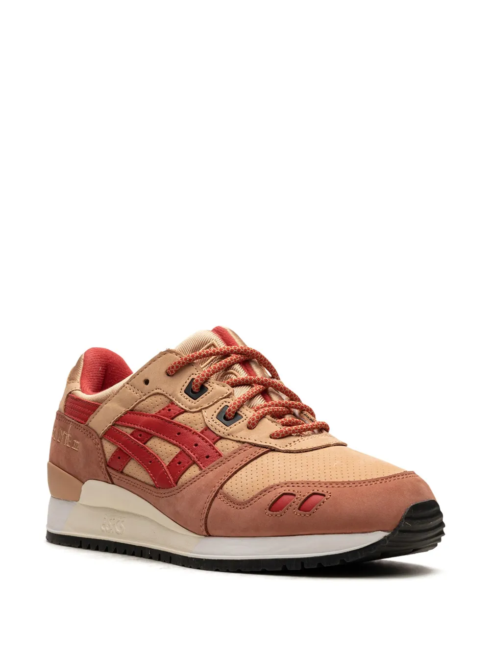 Кроссовки Gel-Lyte III '07 Remastered Marvel X-Men Gambit Opened Box из коллаборации с Kith ASICS, коричневый — фото 2
