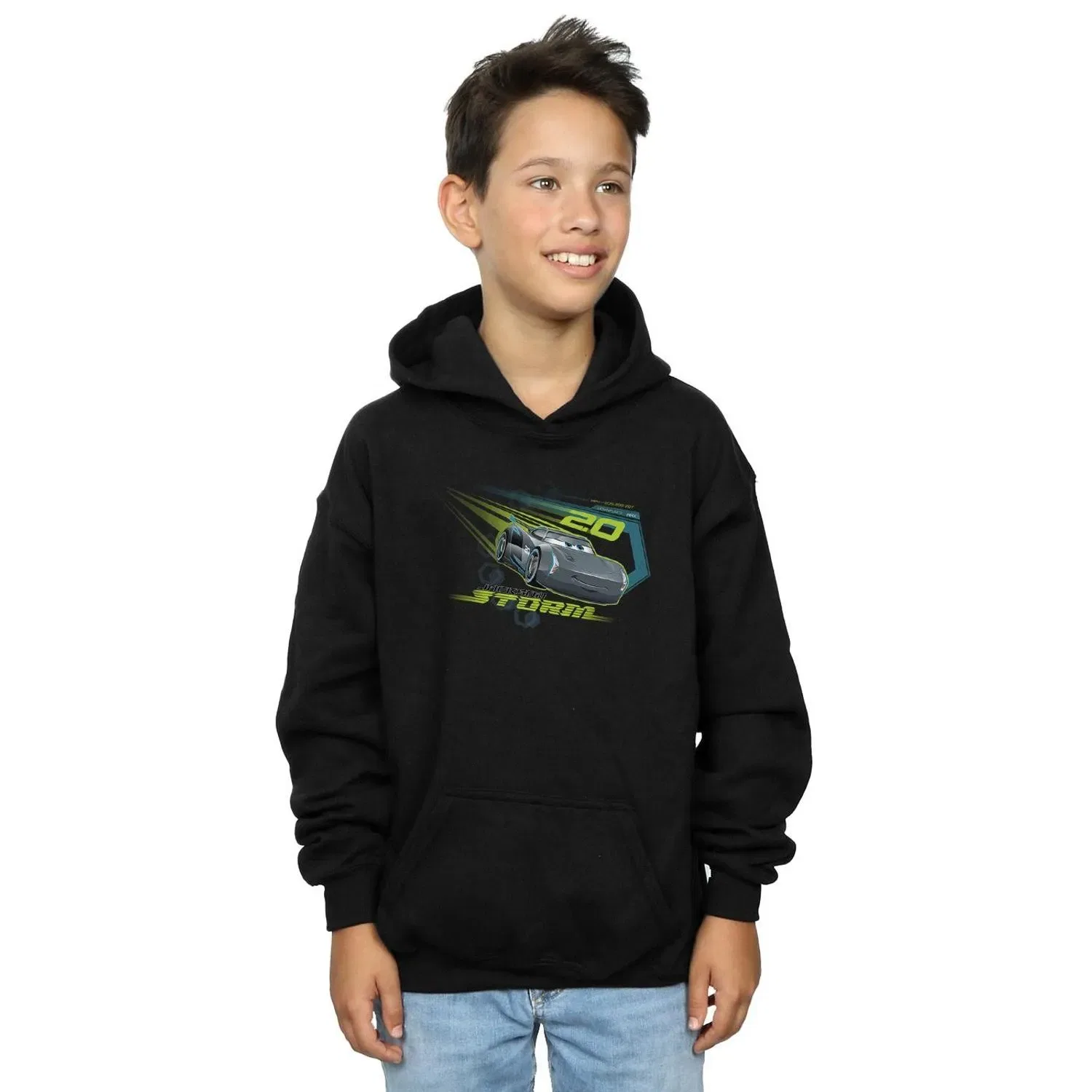 Худи детское Disney Cars Jackson Storm, черный