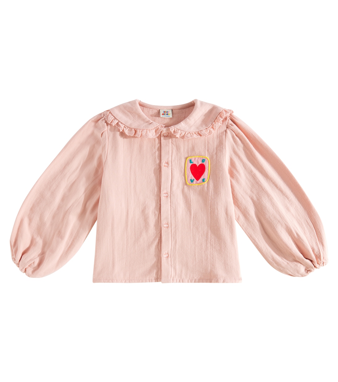 

Хлопковая блузка Love Jellymallow, розовый