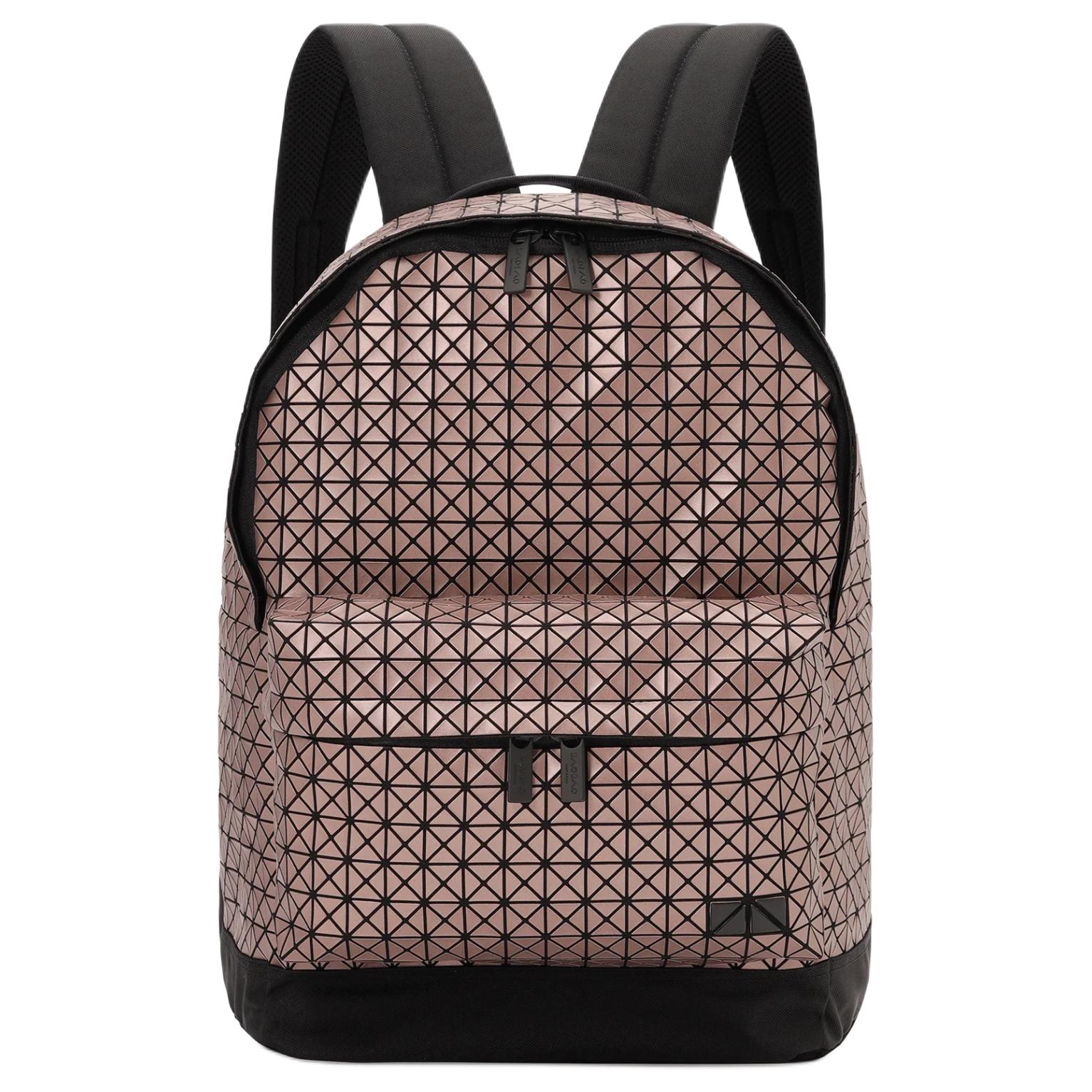 

ISSEY MIYAKE Хлопковый рюкзак унисекс медно-розовый