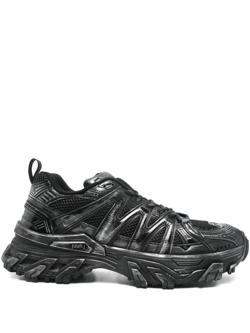 

Кроссовки с вставками Juun.J, черный