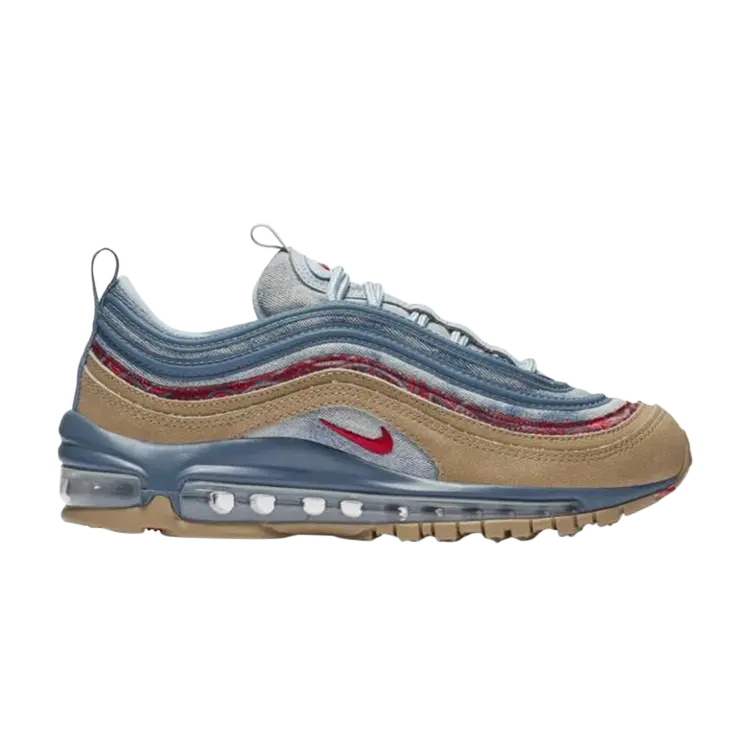 

Кроссовки Nike Air Max 97 GS 'Wild West', серый