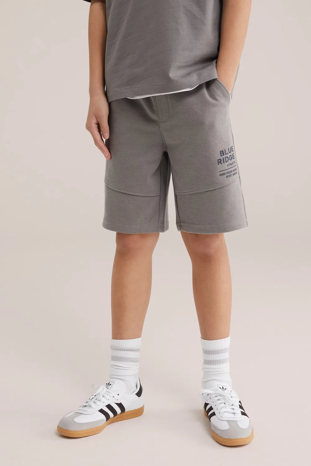 Обычные брюки We Fashion, Dark Grey — фото 3