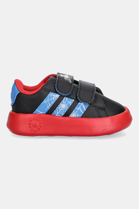 Детские кроссовки Grand Court Spider-Man Adidas, черный — фото 2