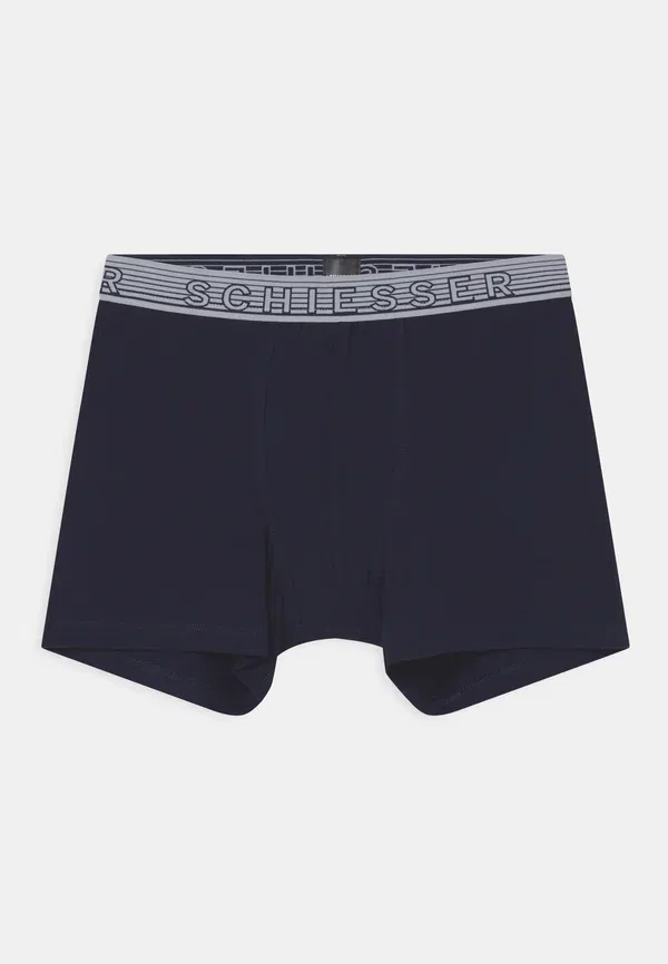 Трусы хлопковые 3er pack short trunks Schiesser, Multi-coloured, мультиколор — фото 3