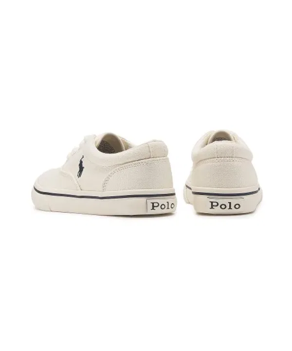 Кеды из холста для мальчиков Kitten, Polo Ralph Lauren Children, слоновая кость — фото 4