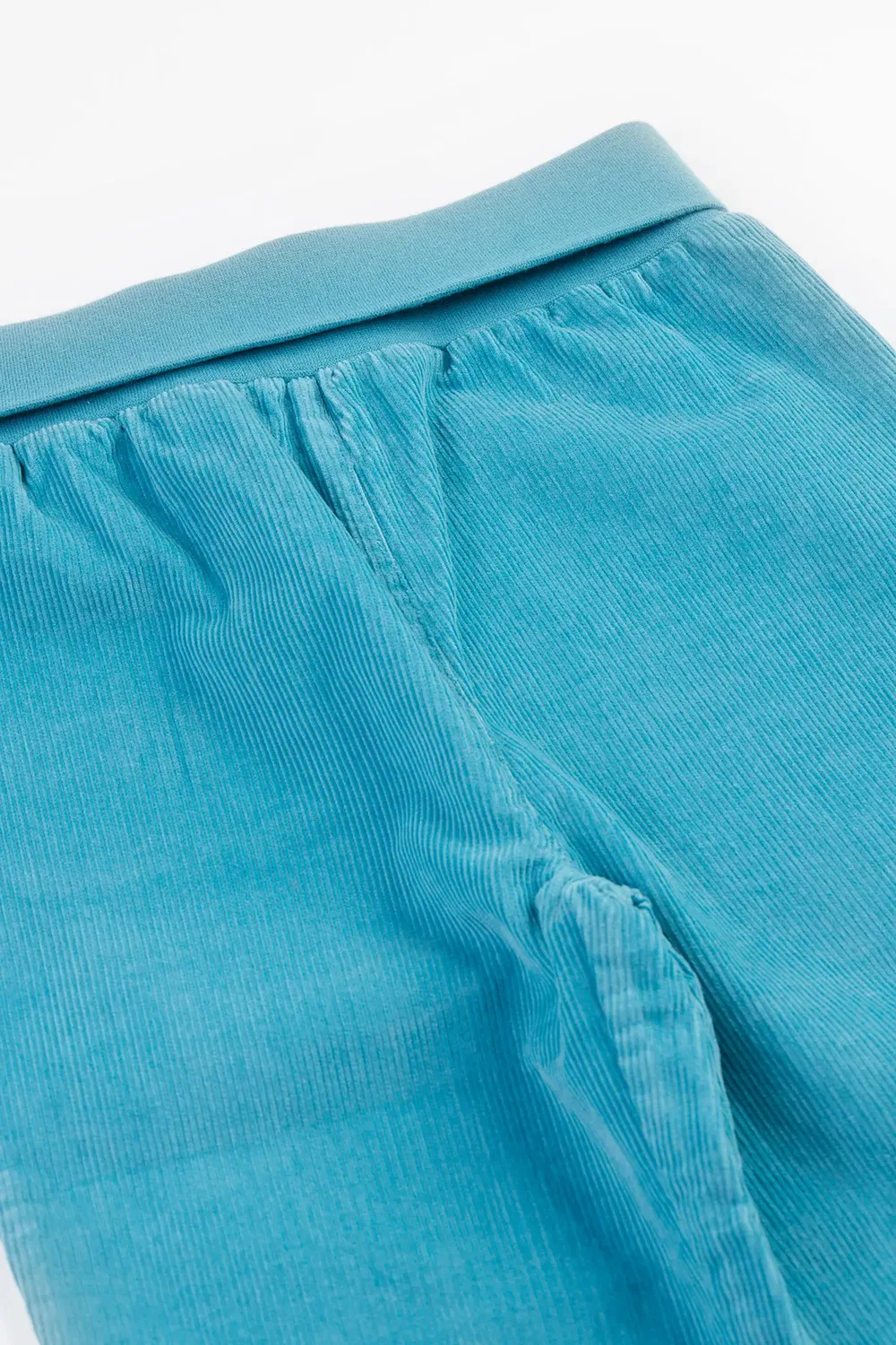 Детские штаны из вельвета Carrot cord pull ups Frugi, Blue — фото 3