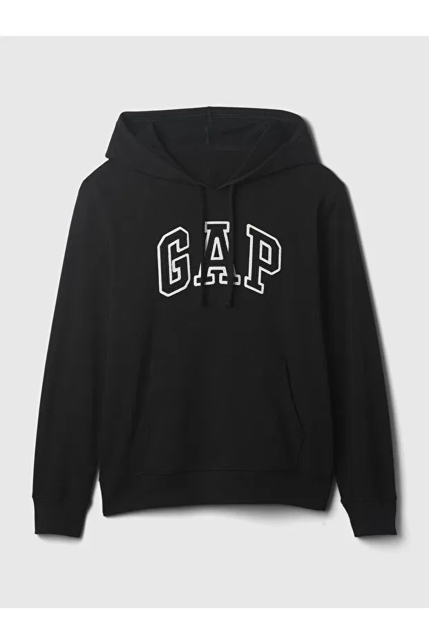 Женские свитшот с принтом Gap, Black-002 — фото 2