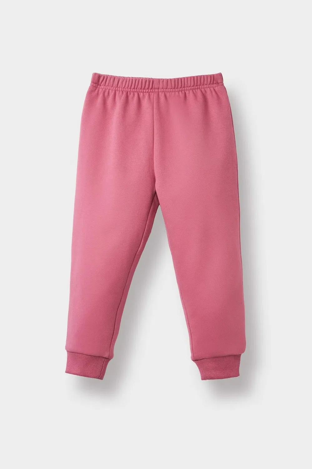 Комплект из флиса с мягкой подкладкой, модель Sweatshirt Sweatpants, Defacto, фиолетовый — фото 2