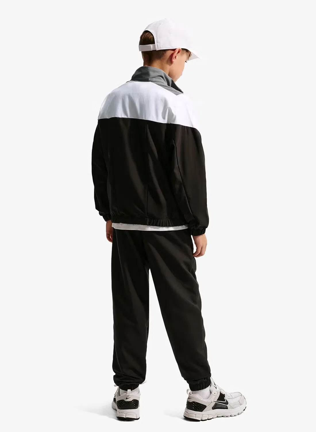 Комплект спортивный детский с полной молнией Youth woven Nike, черный — фото 2