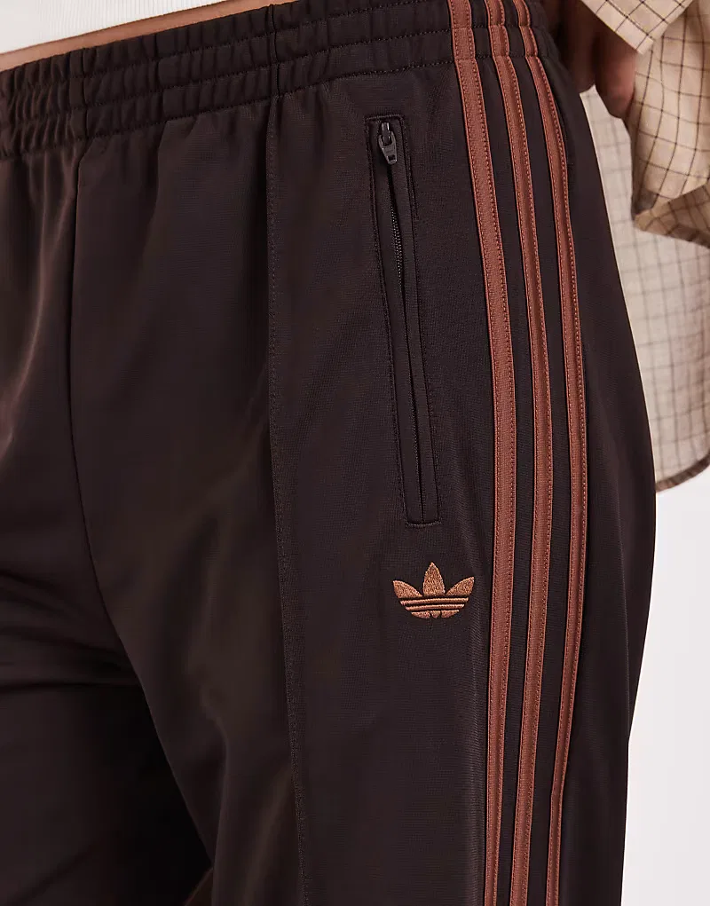 Спортивные брюки Adidas Originals Firebird свободного кроя, коричневый — фото 2