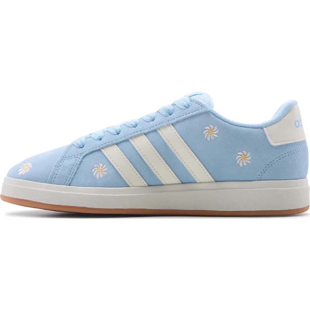 Детские кроссовки Grand Court 00s Adidas, Blue/Gum Daisy — фото 3