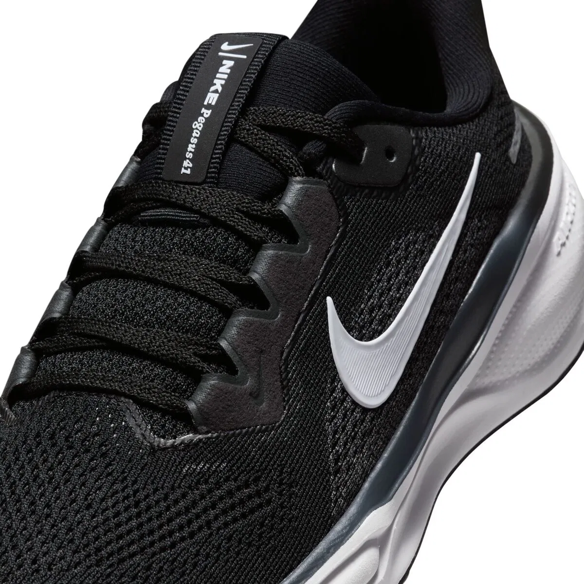 Детские кроссовки для бега с амортизацией Nike, Black/White-Anthracite — фото 3