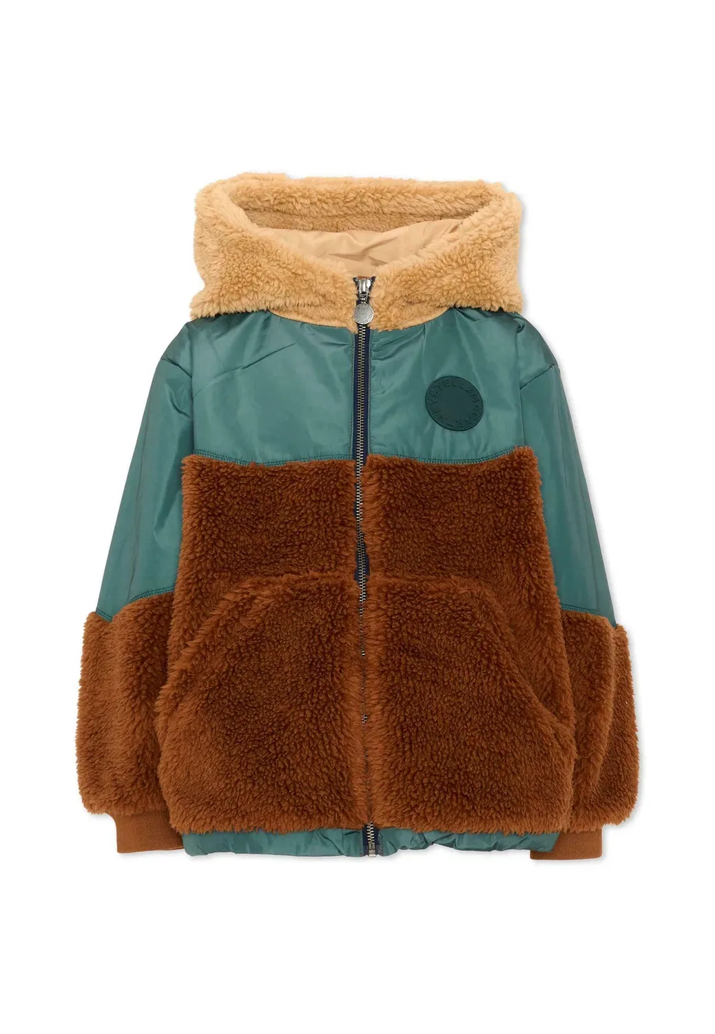Джубботто - флисовая куртка Stella Mccartney Kids, Multi-Coloured