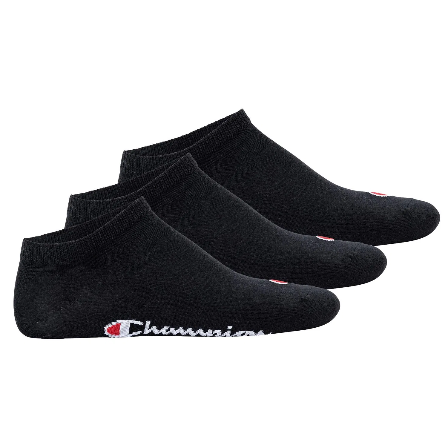 Детские носки с логотипом 3er Pack Champion, Schwarz