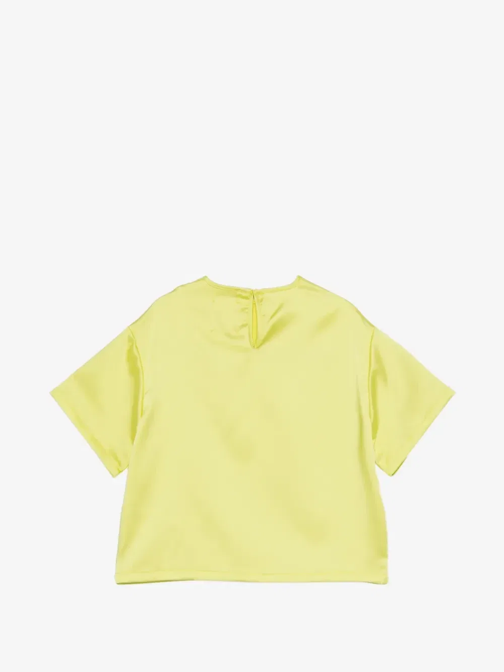 Футболка с короткими рукавами из атласа Douuod Kids, желтый — фото 2