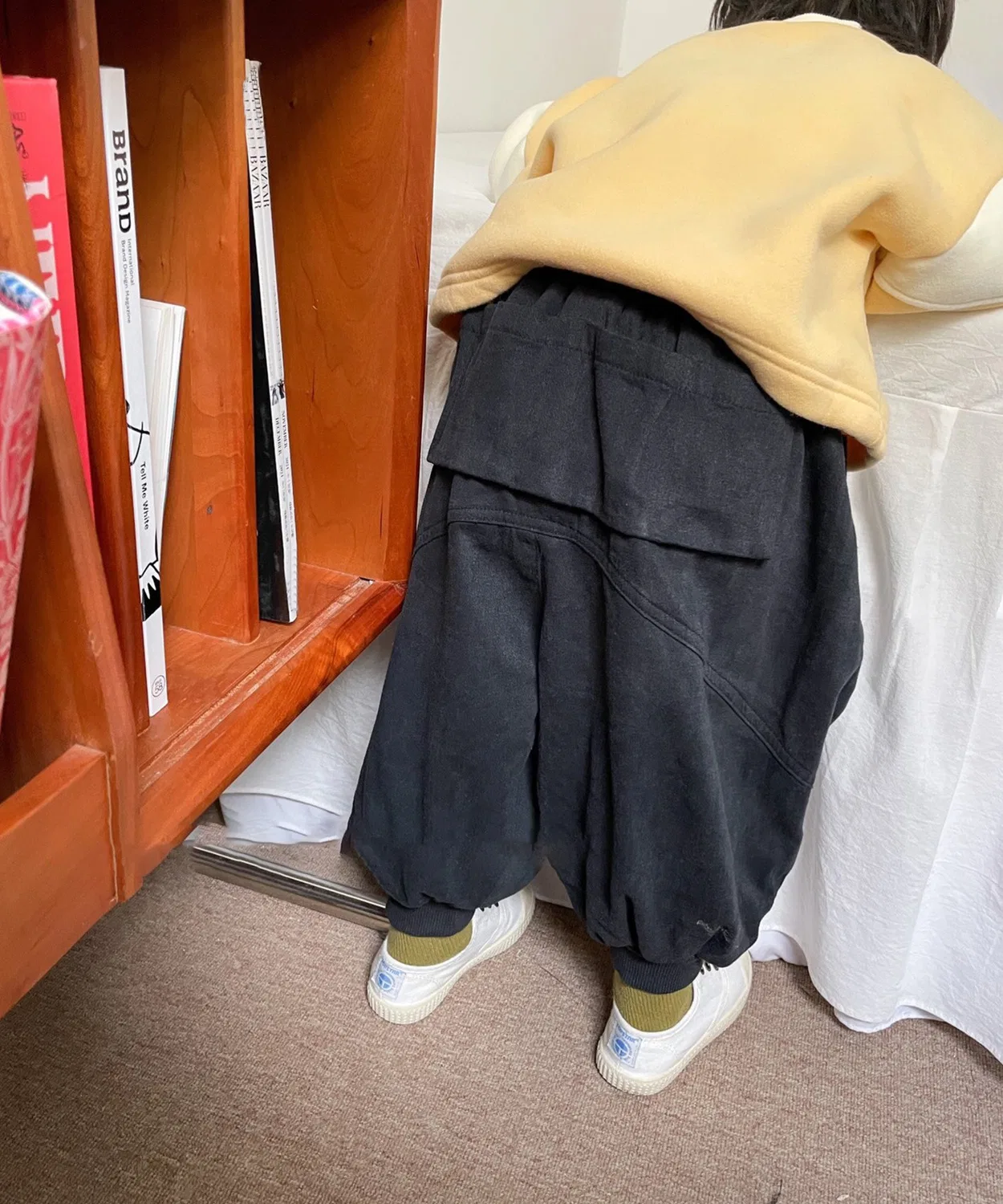 Детский свитшот с длинным рукавом модель aimoha-KIDS, aimoha, Orange — фото 3