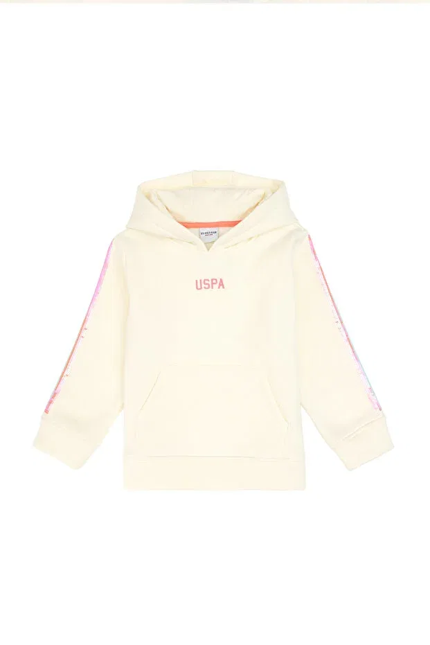 Детское худи для девочек хлопковое U.S. Polo Assn., Multicolor — фото 2