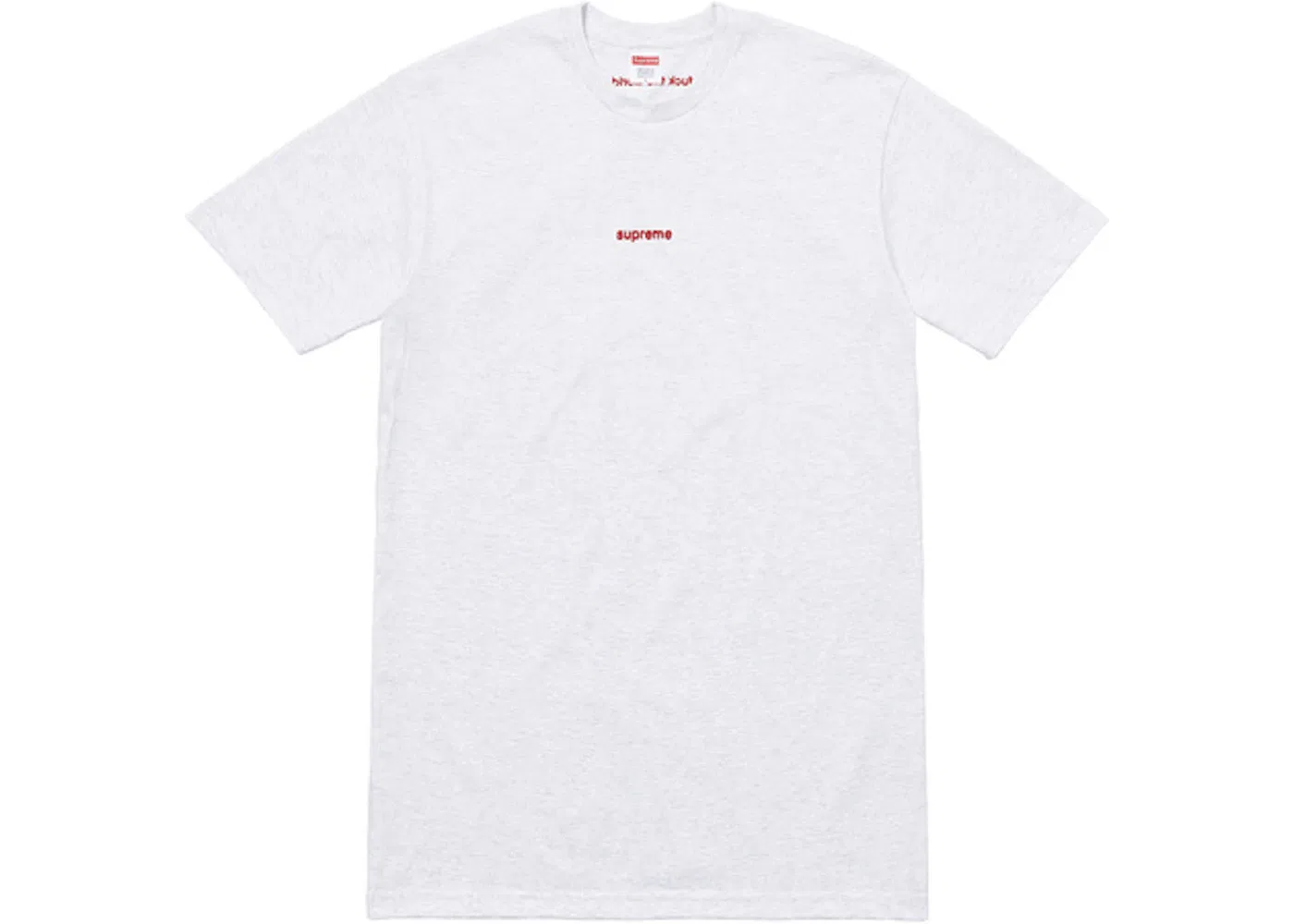 Футболка хлопковая Supreme Tee, Ash Grey