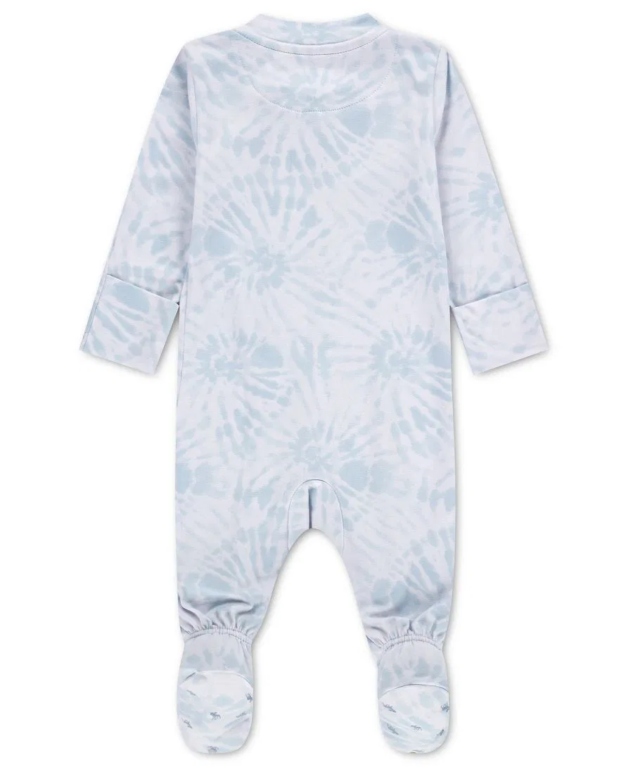 Детский комбинезон с длинным рукавом, на молнии, бренд abercrombie kids, Blue Fog — фото 2