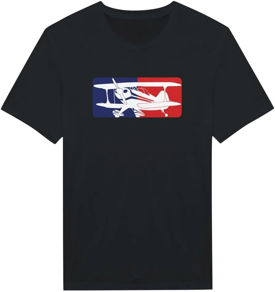 Футболка с принтом Pitts Special Aerobatic Airplane Pilot Gift, Black