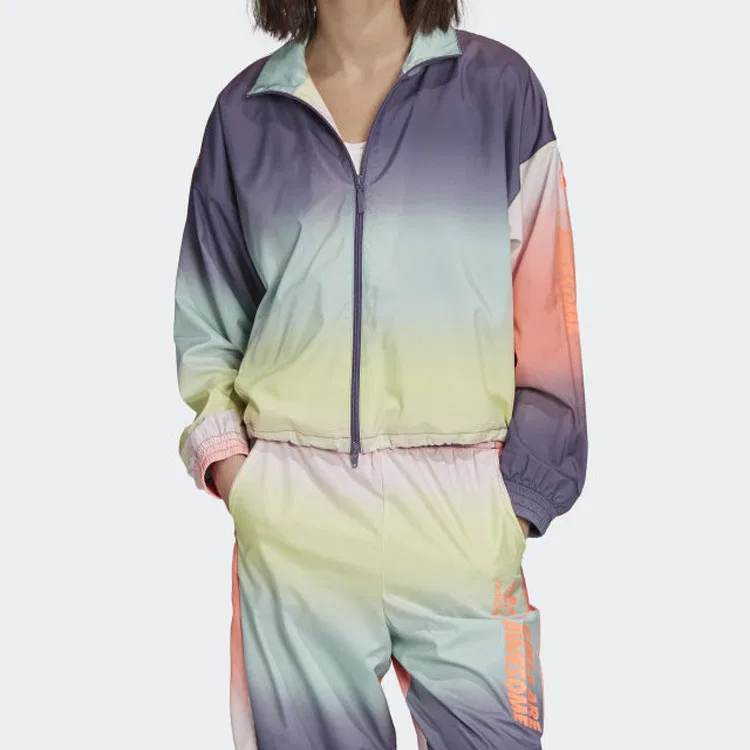 Женская куртка-пилот с отложным воротником, с принтом, Adidas Originals, Black — фото 3
