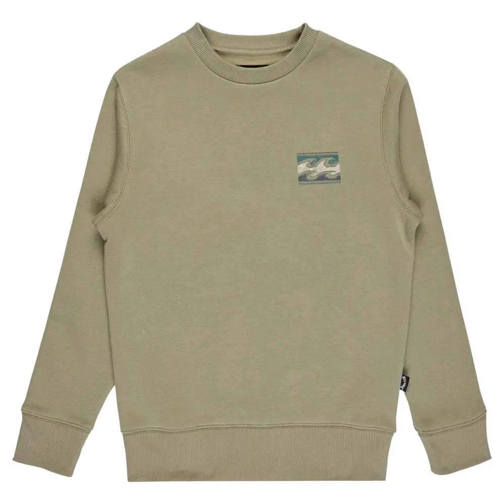 Свитшот Foundation Cr Billabong, зеленый