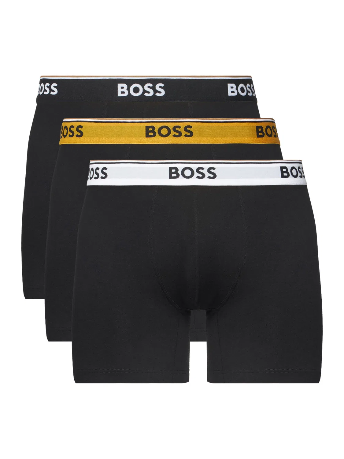 Мужской комплект боксеров BoxerBr Power Boss, черный