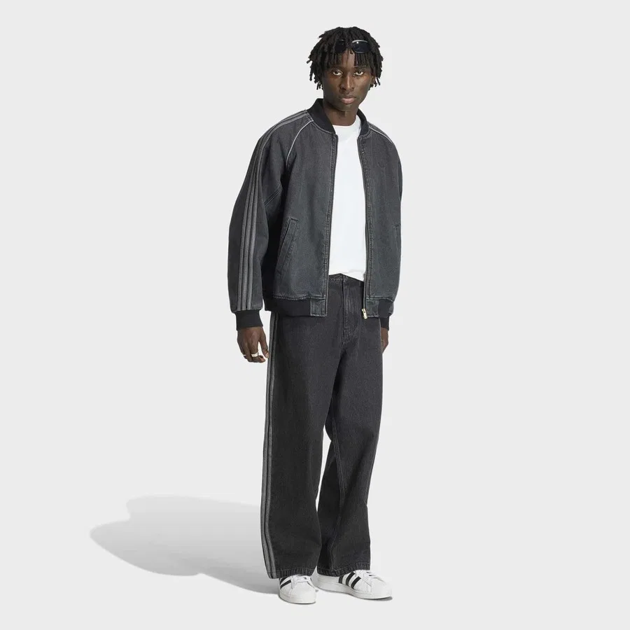 Спортивные брюки adidas SST, Черный — фото 3