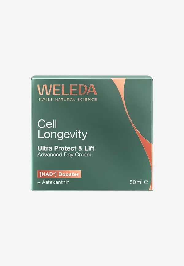 Крем дневной с NAD+ и астаксантином Cell longevity ultra protect & lift day cream Weleda, 50 мл — фото 2