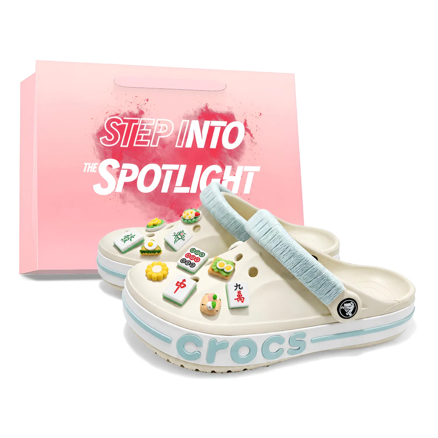 Детские сабо Bayaband Crocs, Ecru
