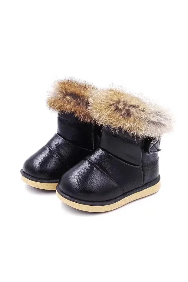 Детские ботинки для девочек из искусственной кожи Junisteps Butik, Black