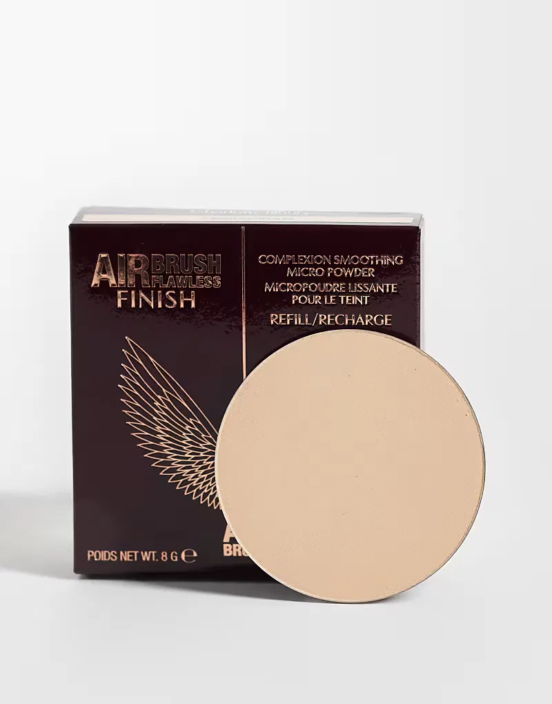 Пудра Airbrush Flawless Finish сменный блок 2 Medium Charlotte Tilbury, средний
