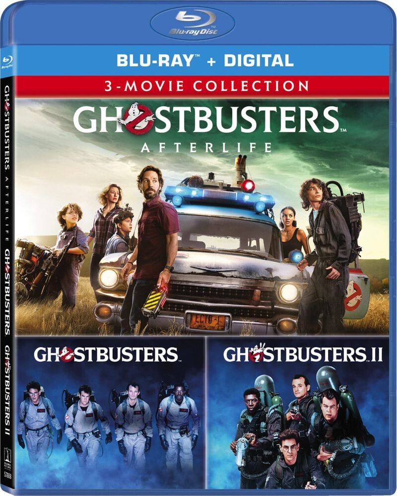 

Диск Blu-ray Ghostbusters Afterlife (3-Movie Collection)
