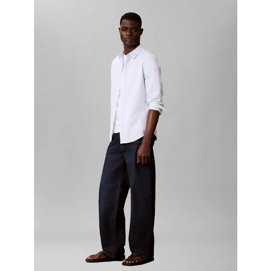 Мужские джинсы Calvin Klein Baggy Rebel Sapphire, Темно-синий — фото 4