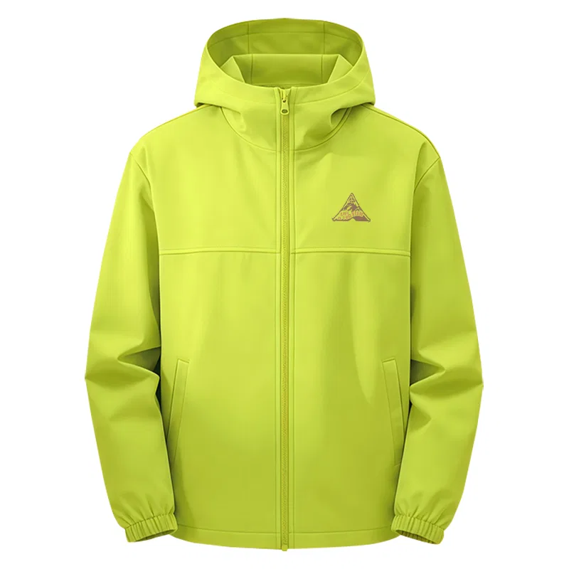 Детская куртка с капюшоном софтшелл MINISO, Neon Green