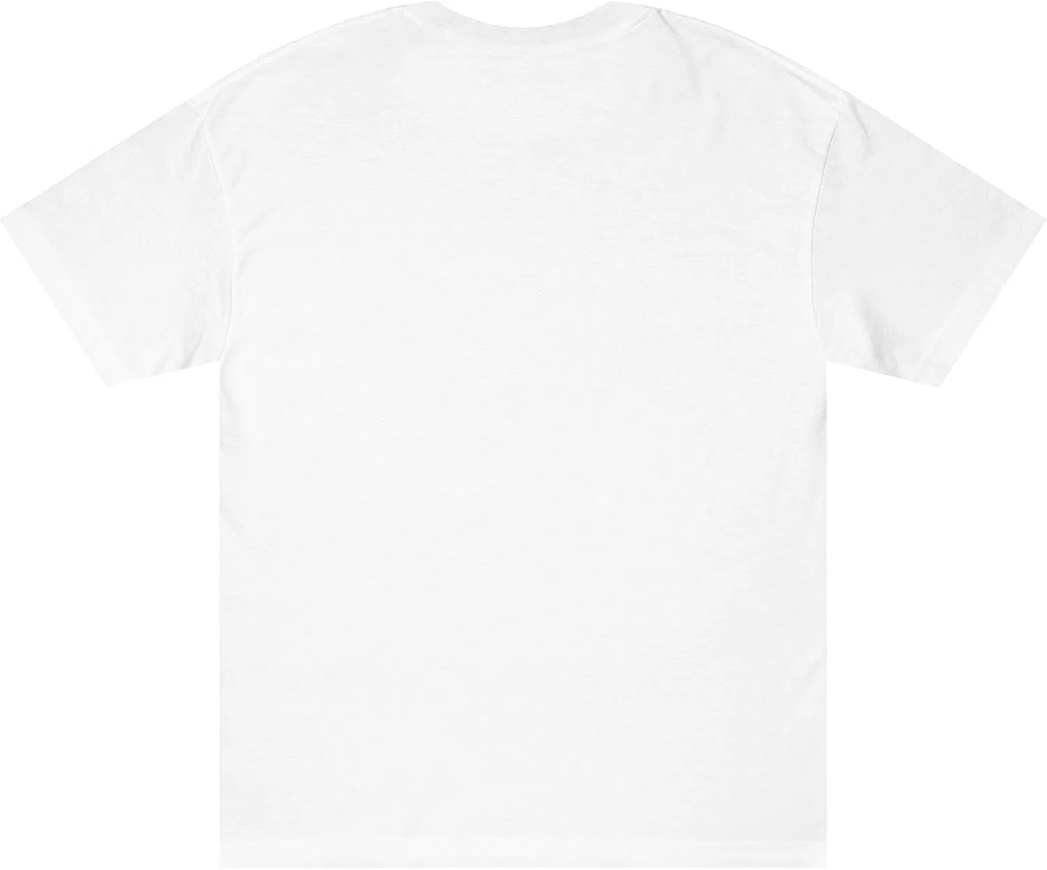 Унисекс классическая футболка с принтом American Apparel 1301, White — фото 4
