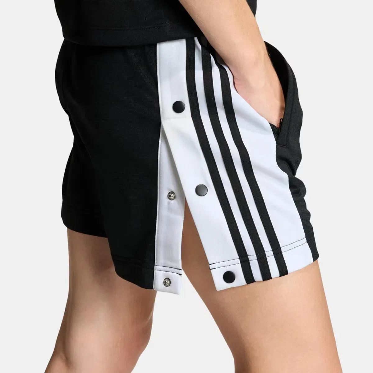 Женские шорты из переработанного полиэстера Adicolor Adibreak adidas, Negro — фото 4