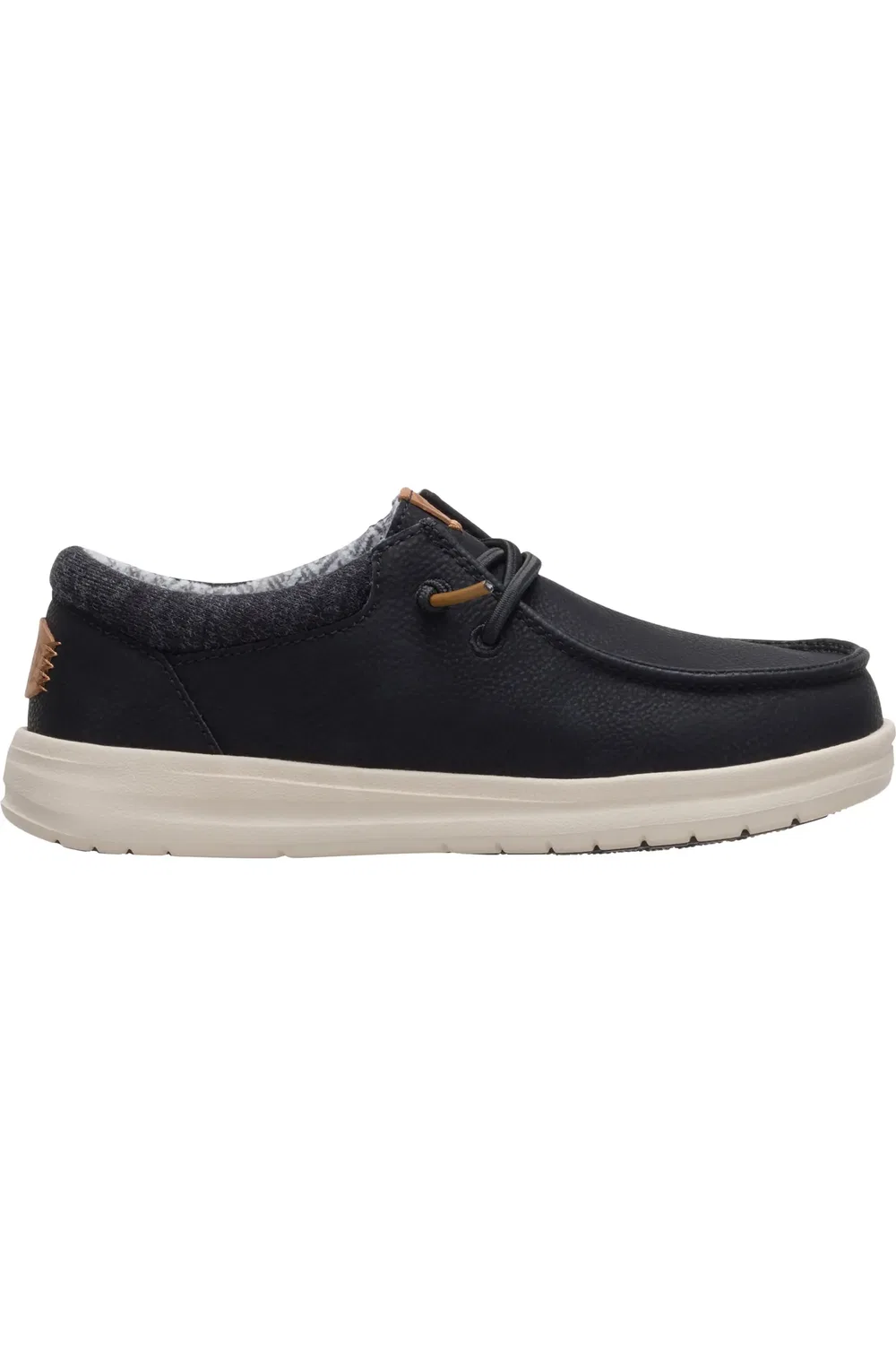 Детские кеды slip-on на эластичных шнурках Paul Classic Hey Dude, черный — фото 3
