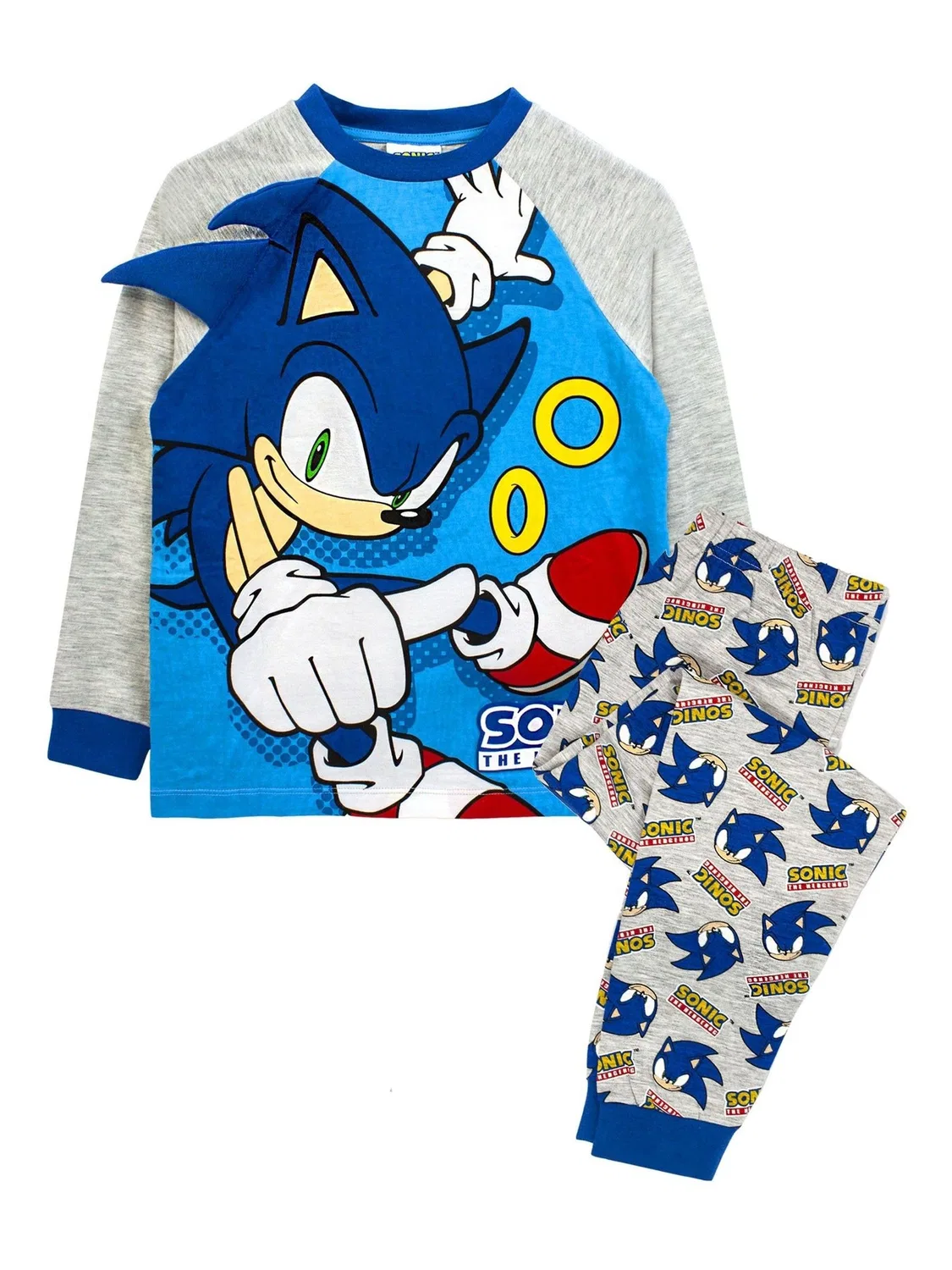Пижама Sonic The Hedgehog 3D Applique Vanilla Underground, синий — фото 2