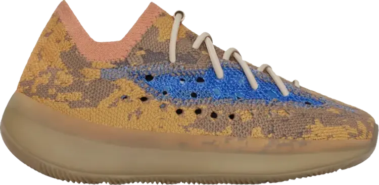 

Кроссовки Adidas Yeezy Boost 380 Kids 'Blue Oat Non-Reflective', загар