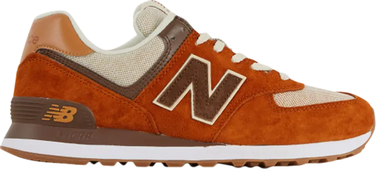 

Кроссовки New Balance 574 'Canyon Dark Brown', оранжевый