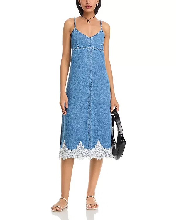 Женское джинсовое платье-комбинация 90S Denim Slip Dress Levi's, Slipped My Mind — фото 2